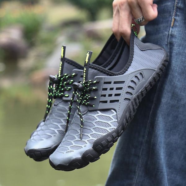 

shoes men aqua shoes outdoor beach swimming 2019 summer quick drying sports footwear seaside walking sapatilhas r
