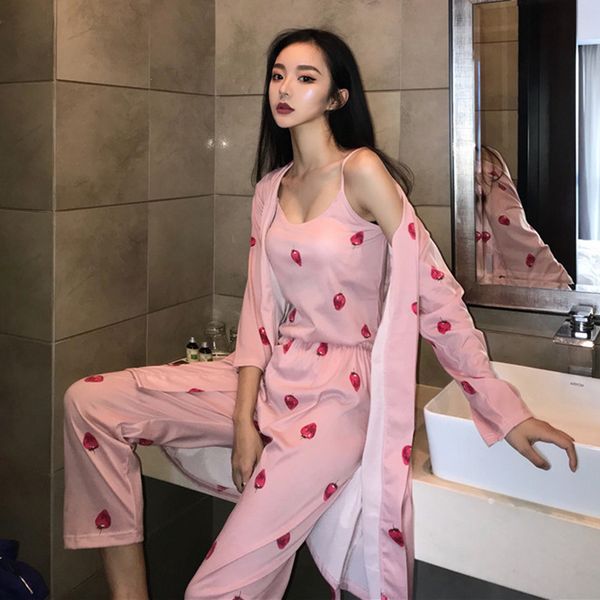 

wholesale 2019 new spring summer autumn selling women's fashion casual pajamas bp17, Black;red