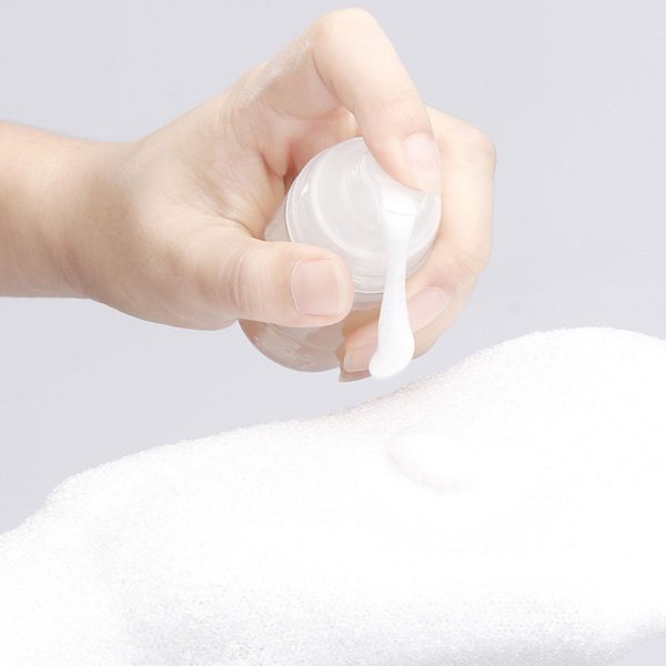 2019 Spa Exfoliating Mishower Bath Scrub White Nylon Smooth Glove