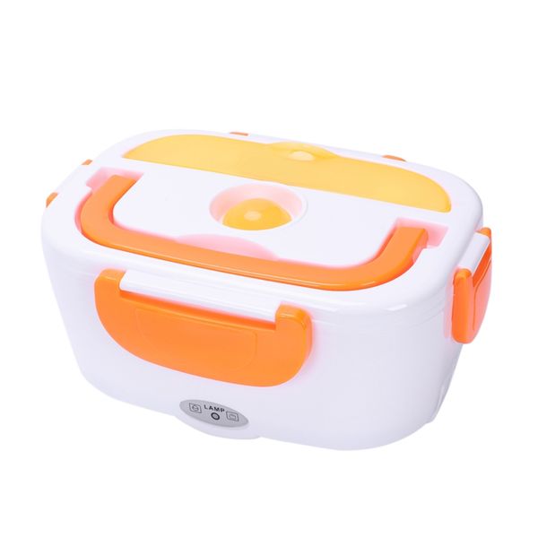 

portable electric lunch box heated meal prep rice food warmer dinnerware sets for kid bento box travel/office