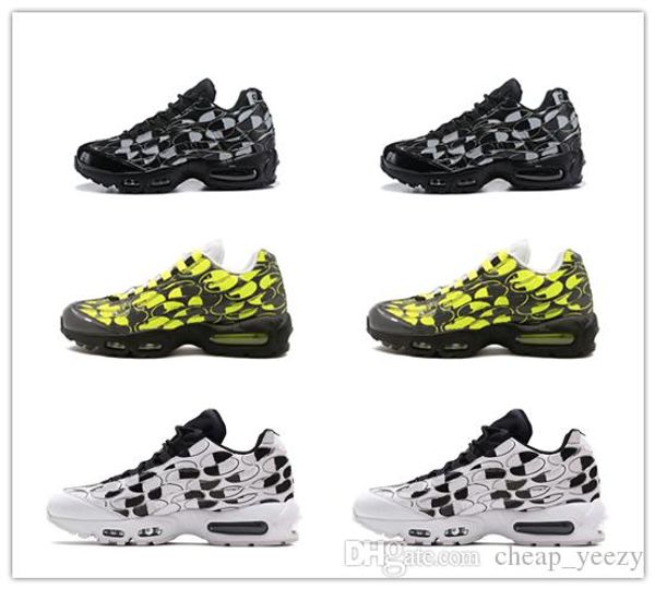 

95s men running shoes logo pack volt glow erdl party overbranding total solar camo pack designer shoes size 40-45