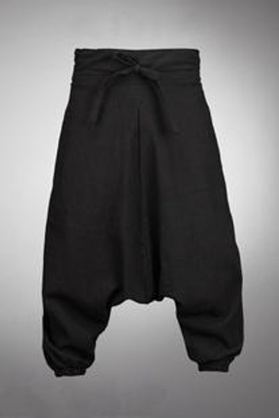 

27~44 новый 2019 мужская одежда плюс sizeg gd повседневные брюки брюки промежность большой харен необычный костюм сценический певец полет, Black