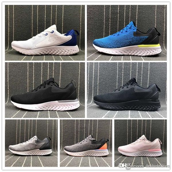 

2019 epic react go fly 1.0 womens mens running shoes instant breath comfortable sport for men women athletic sneakers sneaker, Black