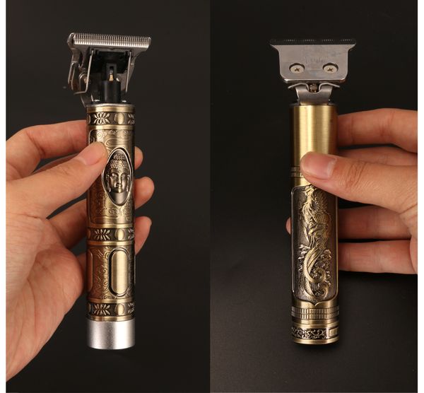 

2020 newst kemei baldheaded hair clipper hair trimmer heavy hitter cordless trimmer 5w powerful men 0mm hair cutting machine dropshipping fh