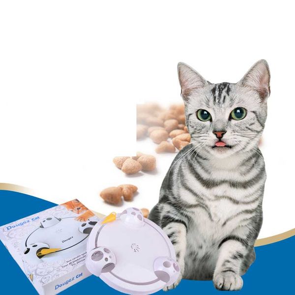 

toys funny playing interactive toy pet electric cat toy turntable crazy play board catch mouse