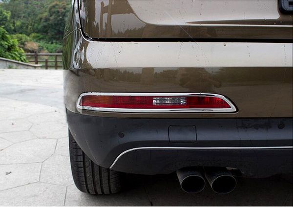 

for audi q3 2013 2014 2015 accessories abs rear tail fog light lamp cover trim