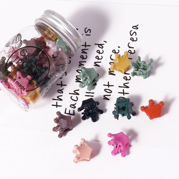 

ladies fashion hairpin hairpins for hair women candy color cute hairpin mini bangs hair clip barrettes, Slivery;white