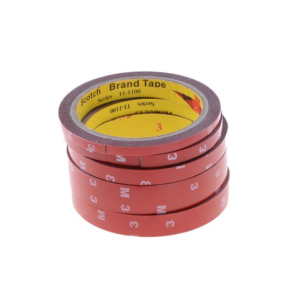 

6/8/10/15/20mm 3m double side tape sticky office decoration supplies adhesive car screen repair stationery supplies 2016