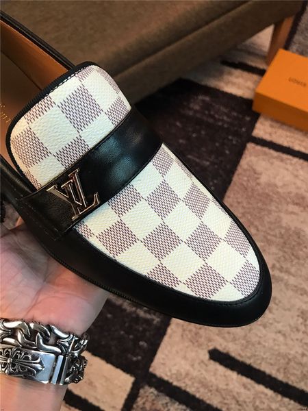 

19ss 2019 luxury velvet shoes men round toe slip on flats loafer shoes for man dress shoes, Black