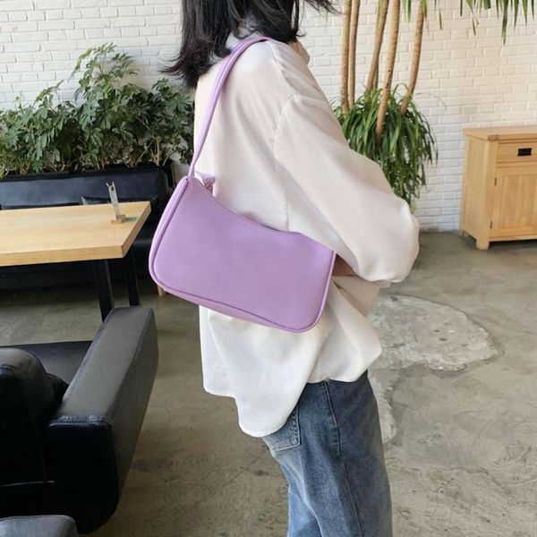 

woman retro handbags vintage soft solid totes handbag 2020 mini pu leather shoulder bag female summer small hand bag @b16