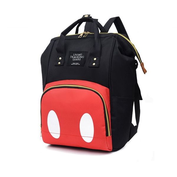 

mummy large capacity nappy backpack bag mom both shoulders multi-function waterproof diaper zipper nappy wetbag baby care