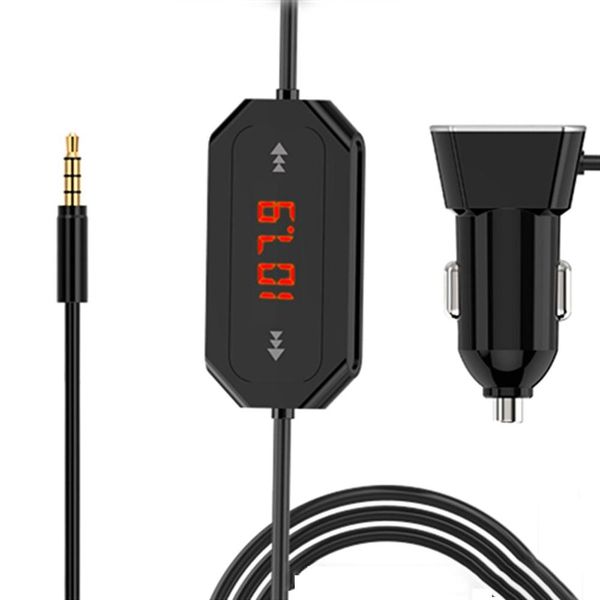 

car music transmitter car mp3 player mobile phone music transmitter usb charger 4.8a mp3 audio player