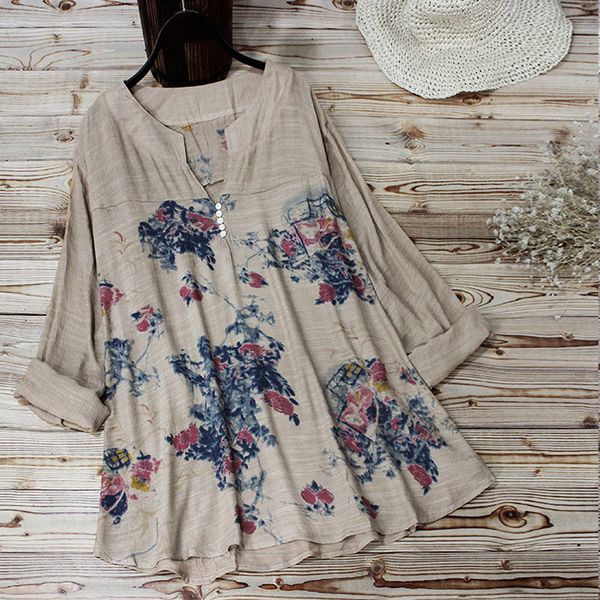 

women blouse ladies blouse beach summer floral printed tee fashion party, White