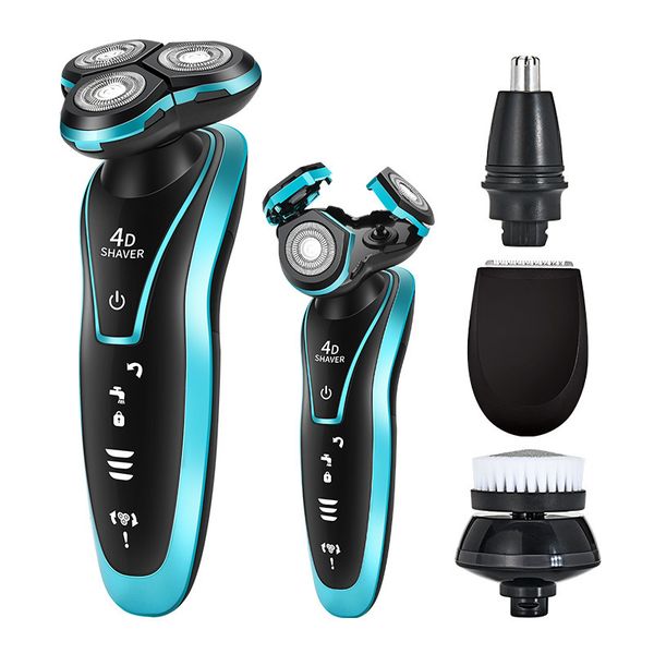 

waterproof electronic shaver corded cordless electric shaver beard electric razor formen rechargeable face shaving machine