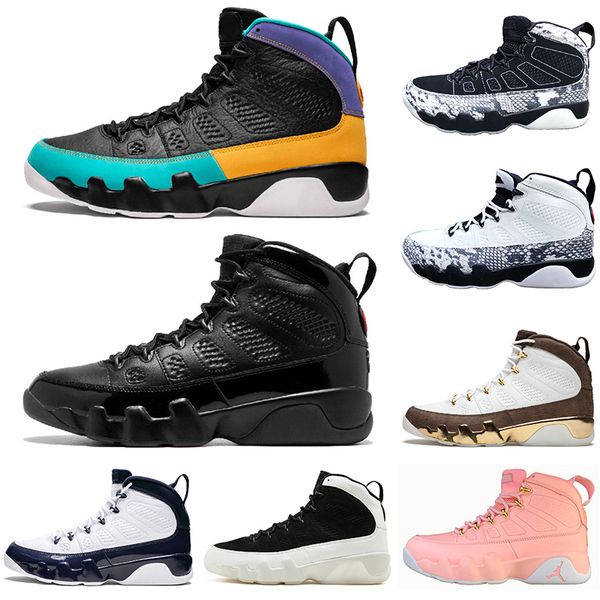 

2019 9 9s Men Women Basketball Shoes Dream It Do It Bred Black White Snake UNC Space Jam Cheap Mens Trainers Sports Sneakers