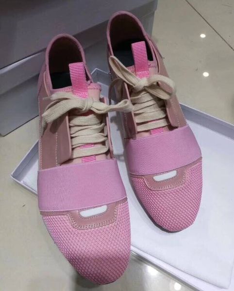 

fashion new original box genuine leather run away designer sneakers women shoes trainers mixed color size 35-45, Black