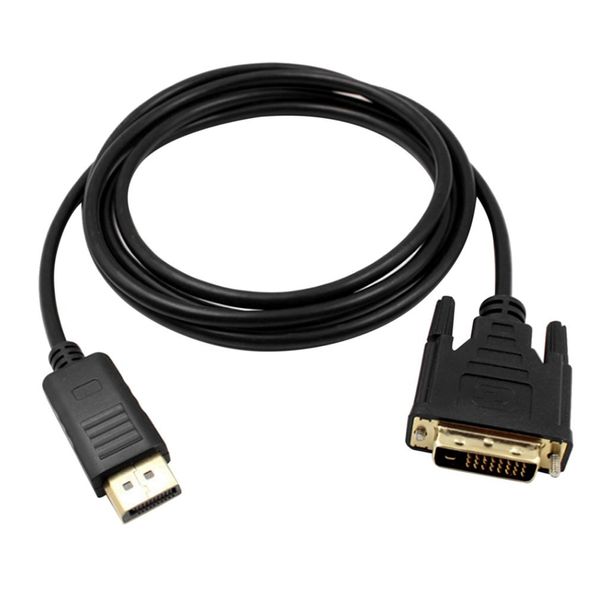 

displayport dp to dvi cable male to male display port dvi connection adapter 1080p hd for hdtv pc lapprojector