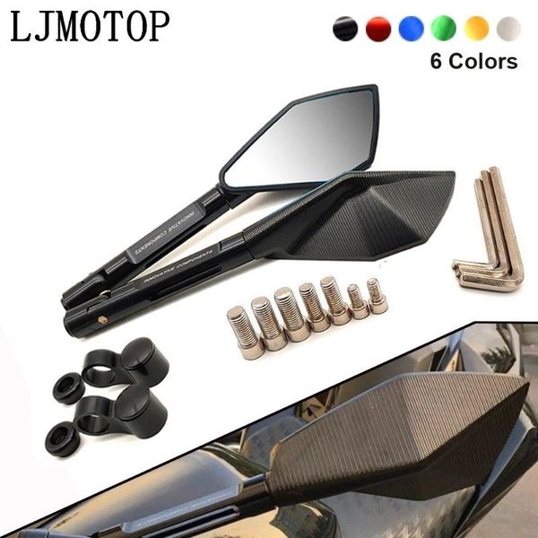 

universal cnc motorcycle rearview mirror moto side mirrors for forza 300 cb400sf cbr650r cb650r cb125r cbr900rr xadv 750
