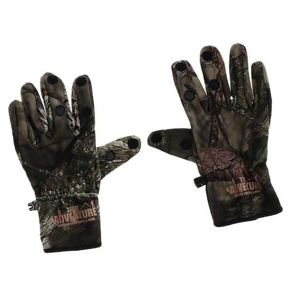 

lightweight camouflage hunting gloves non-slip windproof winter cycling gloves leather hunting gloves