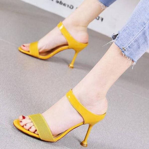 

slippers women wear new summer fish mouth high heels net red fairy style fashion women sandals platform sandals shoes woman, Black