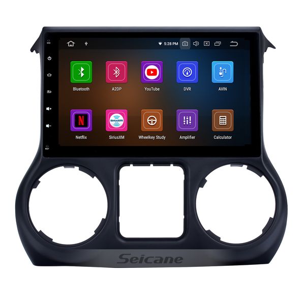 

10 1 inch android 9 0 touch creen car radio for 2011 2012 2013 2014 2015 2016 2017 jeep wrangler gp navigation mirror link wifi bluetooth