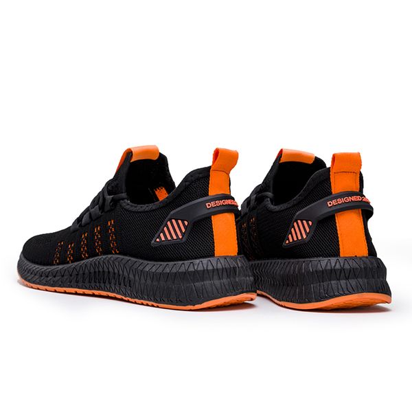 

fashion running shoes for men lace-up athletic trainers men shoes sports male outdoor walking sneakers 2019 new, Black