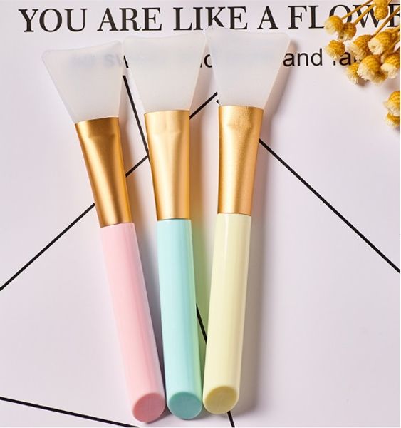 

Soft Silicone Mask Brush Professiomal Makeup Brush Apply Mixing Spatulas Pincel Maquiagem Daily Facial Care Beauty Tools women mask tools
