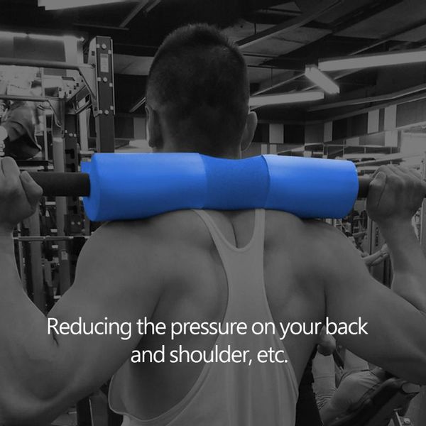 

45*10cm foam barbell pad cover for gym weight lifting cushioned squat shoulder back support neck & shoulder protective pad
