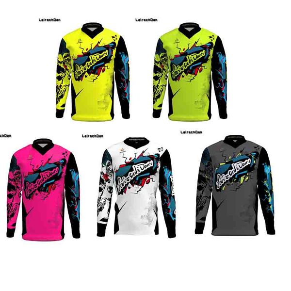 

2020 summer downhill jersey dh jersey quick dry mtb cycling long sleeve breathable maillot motocross mountain bike shirt, Black;red