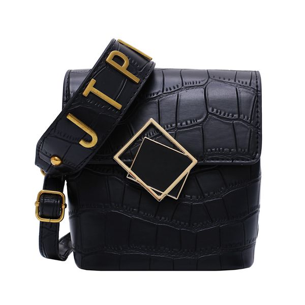 

stone pattern small bag women's bag 2019 new korean joker bucket fashion casual shoulder messenger
