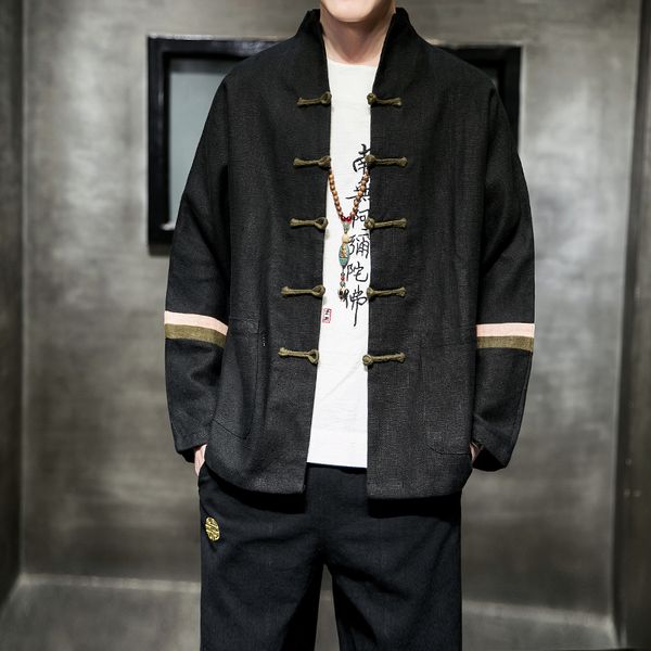 

2019 autumn cotton casual streetwear hip hop harajuku coat, Black;brown