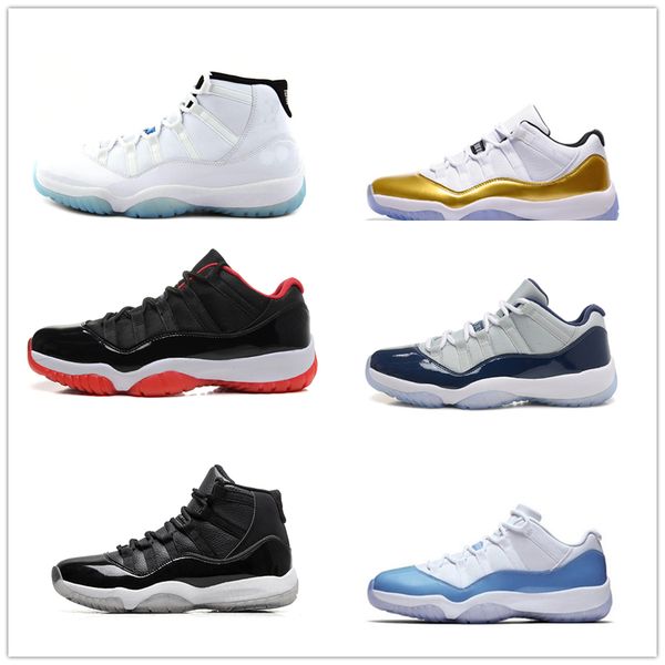 

2019 11 mens 11s basketball shoes new concord 45 platinum tint space jam gym red win like 96 xi designer sneakers men sport shoes zz007
