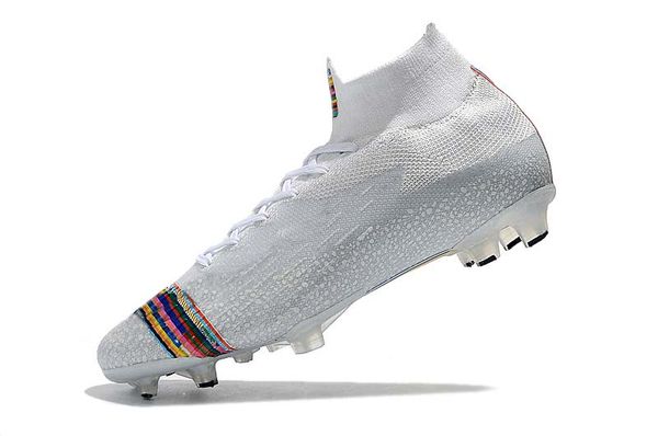 

cr7 football boots colorful mercurial superfly vi 360 lvl up elite fg tf ic soccer shoes soccer cleats sneakers