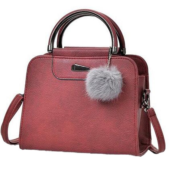 

luxury handbags women bags designer solid hair ball simple design shoulder beach bag crossbody bags for women sac a main 7.95