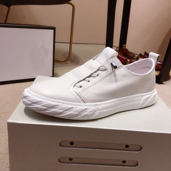 

branded men star embroidered white leather lace-up breathable sneaker fashion letter canvas rubber outsole casual shoes, Black