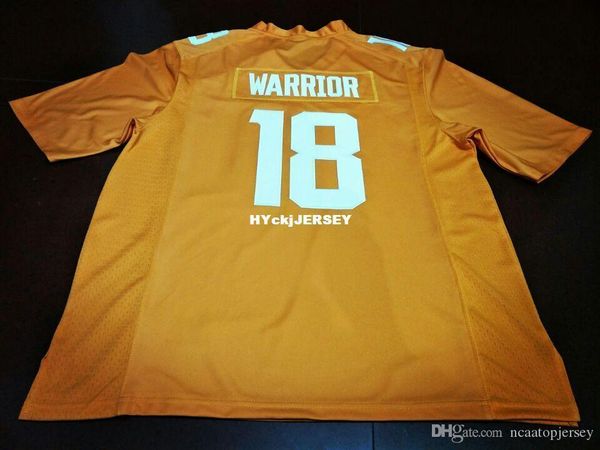 

men #18 nigel warrior tennessee volunteers alumni college jersey xs-6xl or custom any name or number jersey ncaa, Black;red