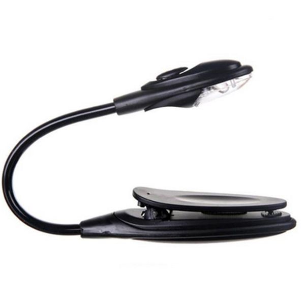 Portable Led Book Light Mini Clip On Flexible Bright Led Lamp Light Book Reading Lamp For Travel Bedroom Reader Homeautomation Lighting Control System
