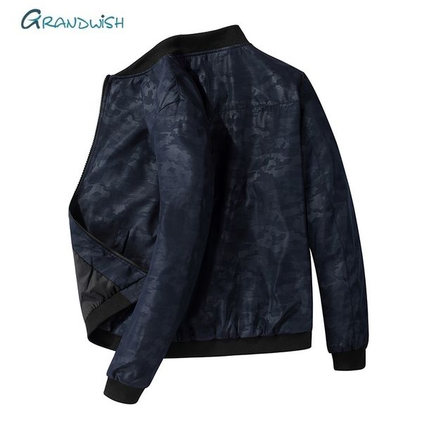 

grandwish men jackets camouflage jacket and coats mens camo bomber jackets 5xl male outwear baseball streetweat ,ga172, Black;brown