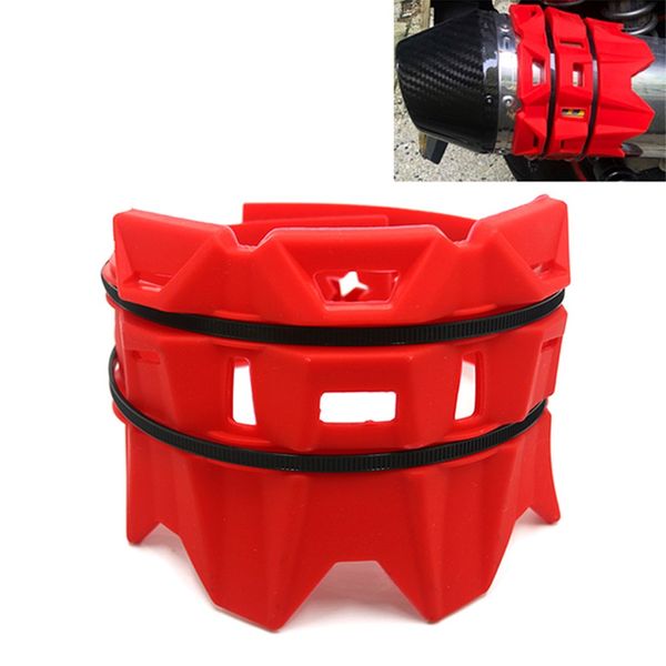 

motorcycle exhaust pipe tube protection protector cover guard for cr250r cr500r crf250r crf250x crf250l xr250r 250-600cc