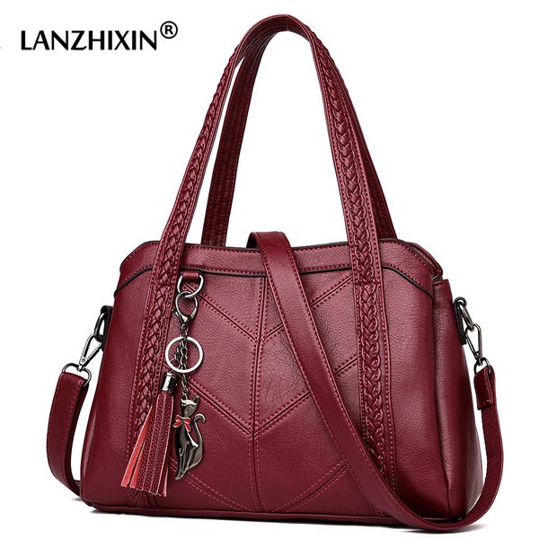 

luxury handbags women bags designer leather handbags sac a main women crossbody messenger bag casual tote sac shoulder b cj191209