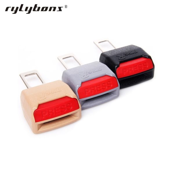 

2pcs universal car safety seat belt clip extender black auto seat belt buckles