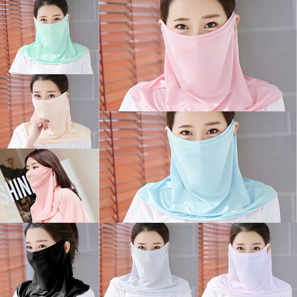 

cem59 multiple styles tube headband bandana scarf multifunctional seamless face mask women ring scarf men printed, Black