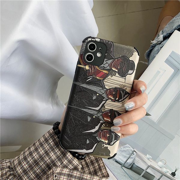 

Fashion iphonex case11pro Max carry coffin iphonex brother 8plus trend new xr 8/8P 7/7P suitable for silicone mobile phone protection case-1