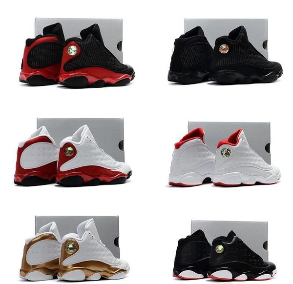 

infant black boys girls bred history of flight kids basketball shoe hof air jordan kids children athletic sports sneakers size 28-35