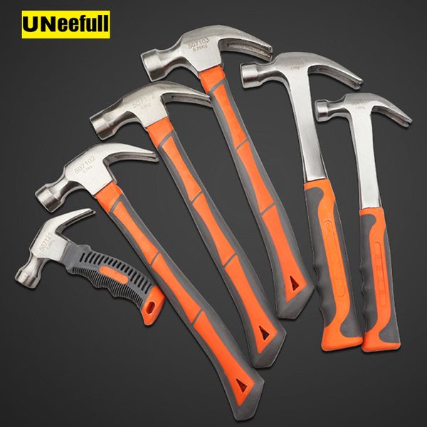 

uneefull multi-functional magnetic claw hammer with wooden handle,martillos construccion hammer for woodworking