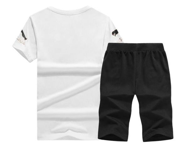 

sports t shirts shorts 2pcs clothing sets tick tok tracksuits summer mens designer suits casual, Gray
