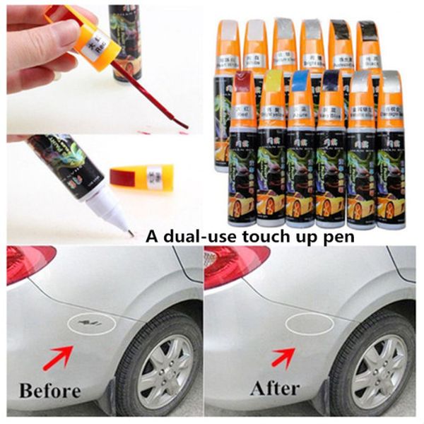 

6 colors 12ml new professional car paint repair pen waterproof clear car scratch remover painting pens for all kinds of cars