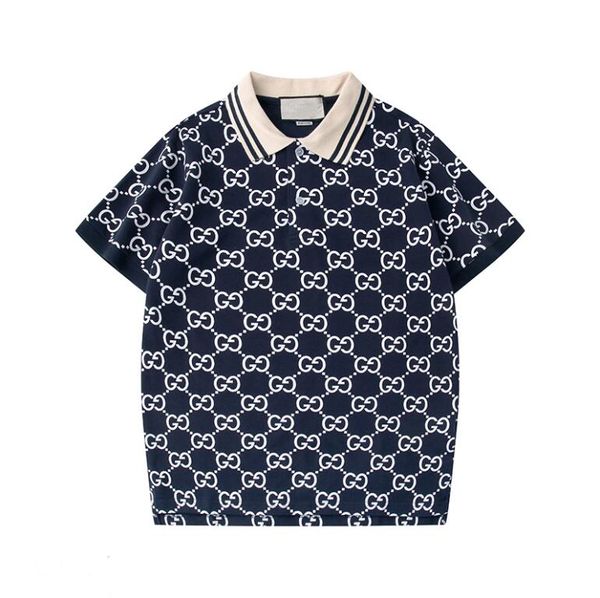 

2020 spring summer luxury italy tee t-shirt designer polo shirts high street embroidery garter printing clothing mens brand polo shirt, Black;brown