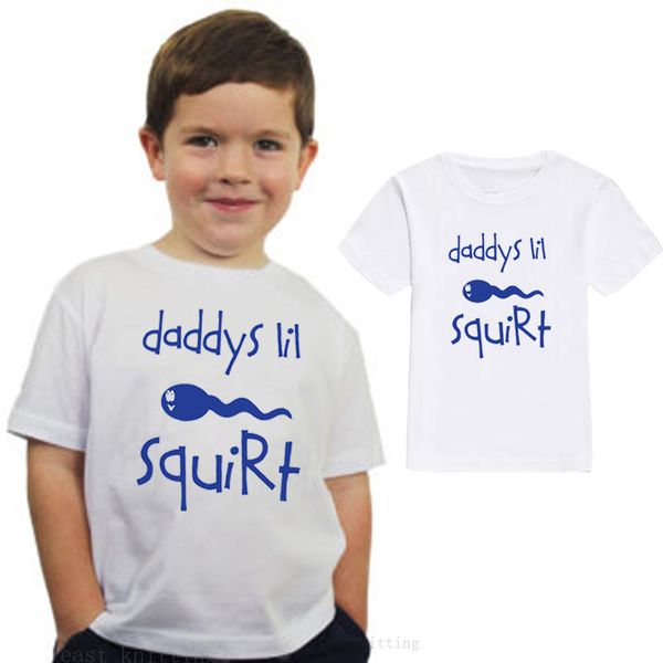 

summer new baby boys letter t shirt for summer infant kids boys girls letter t-shirts clothes cotton tees, Blue