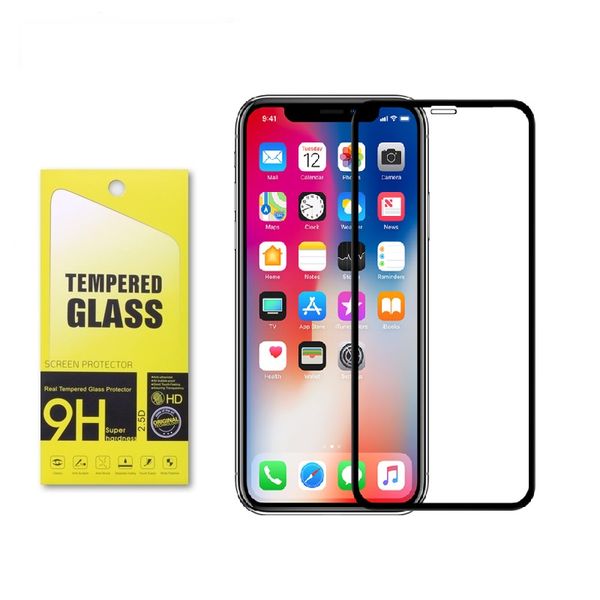 

full glue carbon fiber soft edge 3d curved tempered glass screen protector for iphone 11 pro max 7 8 plus x xr xs